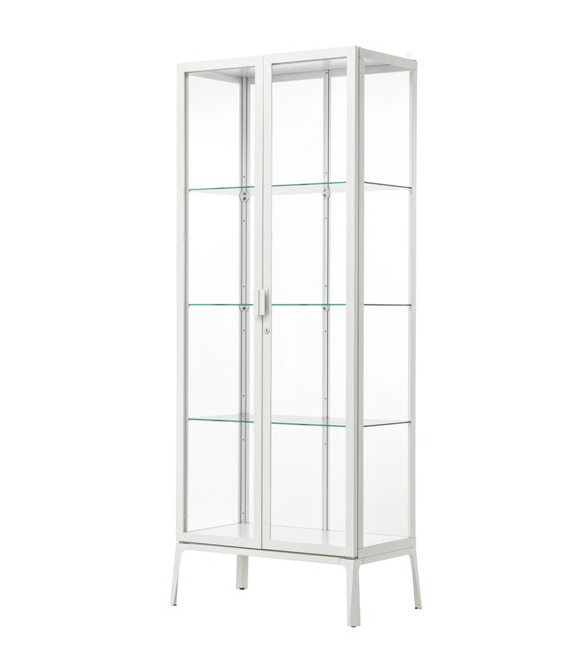Dual Door Glass Cabinet
